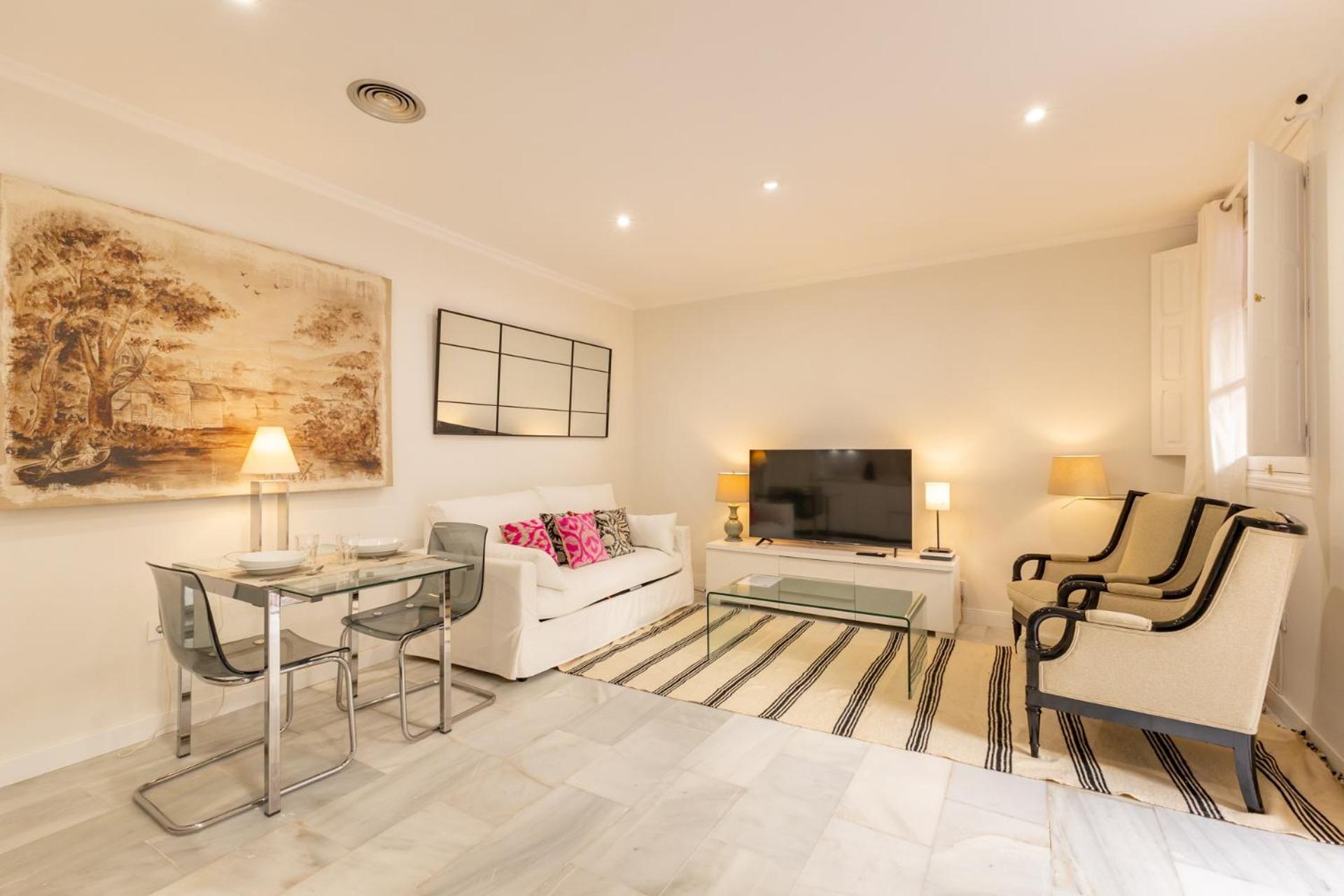 Ferienwohnung Tranquilo Apartamento En Zona Monumental Sevilla Exterior foto
